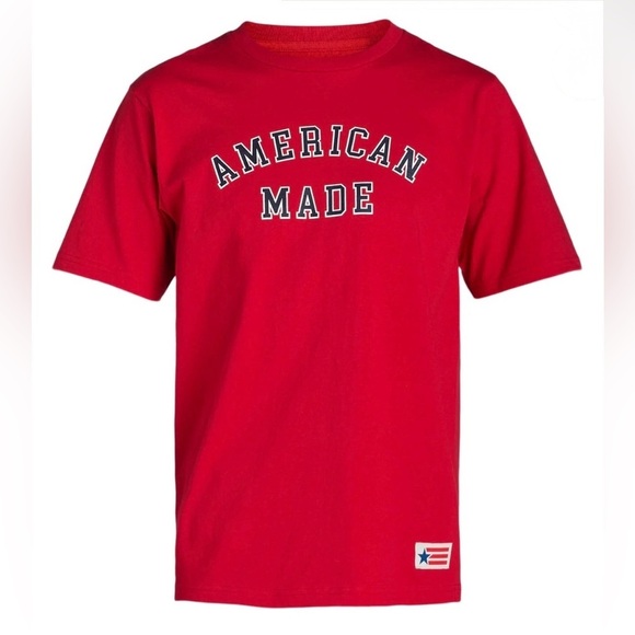American Giant Other - American Giant Unisex USA Tee Shirt Men's XL Red "AMERICAN MADE"  Premium Cotton